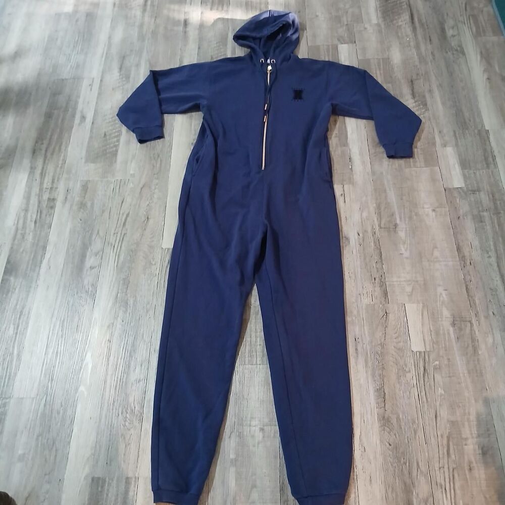 Savage X Fenty Women's Navy Blue Jumpsuit Size Medium